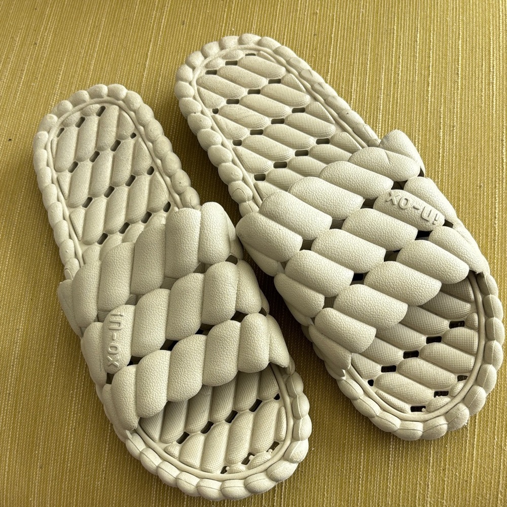 Stylish Cream Sandals